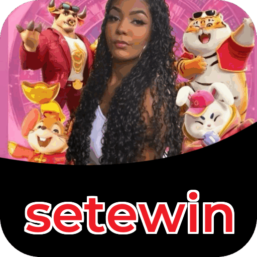 Interface do aplicativo setewin mostrando jogos disponíveis no iOS e Android